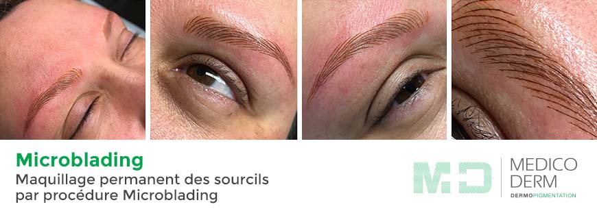 procédure de microblading du sourcil à Namur